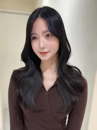 ロング mako まつパ 🇰🇷韓国ヘアのマツエク・マツパデザイン