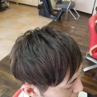 ショート メンズ カラー HappyTwiggy　ハッピーツイギー所属・羽田 ヨシキのヘアスタイル