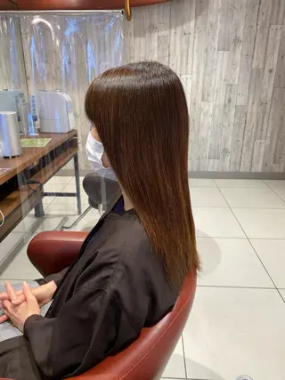 ロング 角田 雅行のヘアスタイル