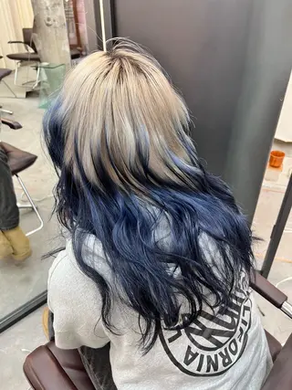 ロング カラー 圧倒的デザイン力 店長🎨RENAのヘアスタイル