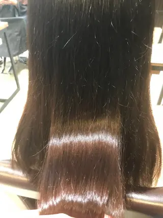 セミロング カラー パーマ ヘアアレンジ メンズ キッズ ネイル マツエク・マツパ EnBlesS西宮 マンツーマン神道有基のヘアスタイル