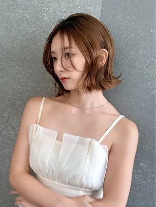 カラー 🩷透明感カラー🩷 tao✨のヘアスタイル