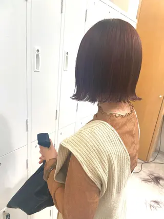 ショート カラー 田中大星 /ボブ 縮毛矯正のヘアスタイル