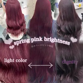 カラー akari🎀🤍 ガーリーstyleのヘアスタイル