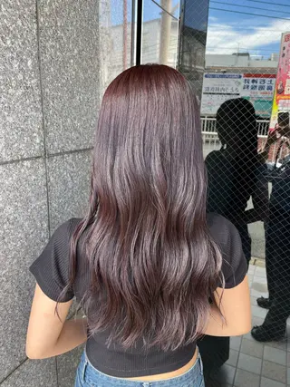 ロング カラー 【こっくりカラー】 🤎Umi🤎のヘアスタイル
