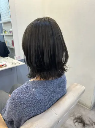ミディアム カラー 🩵透明感/高発色 /難波/北原佑記🌸のヘアスタイル