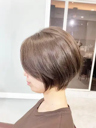 ショート カラー ショートカット パーマ石井のヘアスタイル