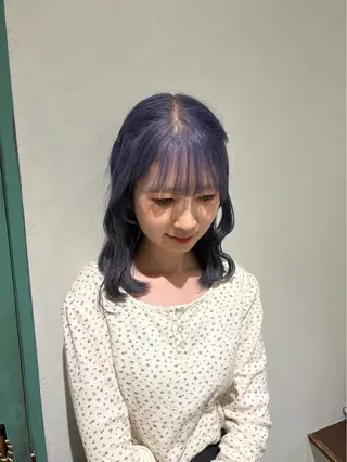 カラー 聖羅/ワンホンヘア /艶カラーのヘアスタイル