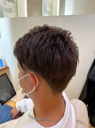 カラー メンズ 後藤 瑞季のヘアスタイル