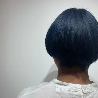 カラー イズミ ナナコのヘアスタイル
