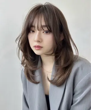 ロング 川口開世 short cutのヘアスタイル