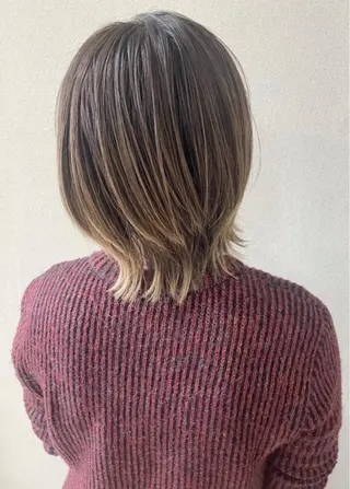 ショート カラー ケアブリーチ /髪質 改善/古橋圭史郎のヘアスタイル