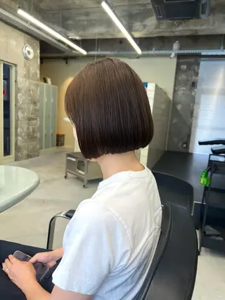 ミディアム カラー 【BELLA】 KONI/阿倍野のヘアスタイル