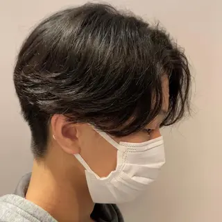 パーマ メンズ メンズ縮毛矯正 ♠️店長下平隼人のヘアスタイル