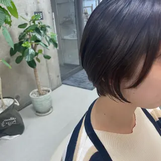 ショート 坂本 沙也加のヘアスタイル