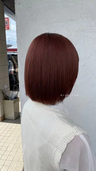 ショート カラー スナハラ リョウカのヘアスタイル