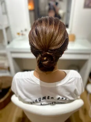 ヘアアレンジ make room Blissのヘアスタイル