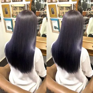 ロング カラー 💎ハイトーン/艶 カラー モエカ💎のヘアスタイル