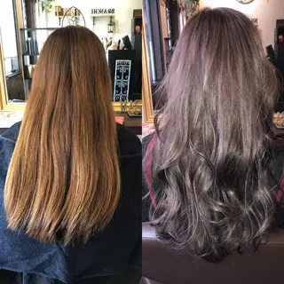 ロング カラー 【DECIDE L.A.W】氏原　将のヘアスタイル