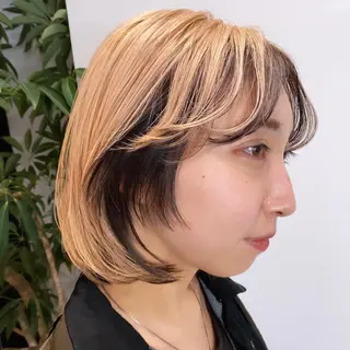 カラー デザインカラーウルフ 宙也のヘアスタイル
