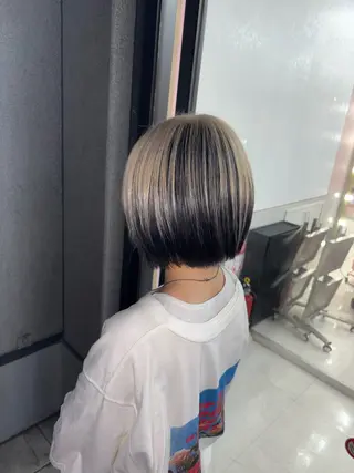 ショート 甘ふわgirly🎀 ハイトーン🤍Ramのヘアスタイル