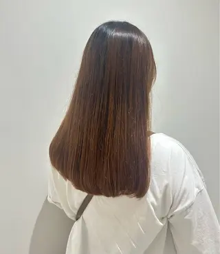 ロング カラー 👔ボブ﹨髪質改善 ストレート🩳ももかのヘアスタイル