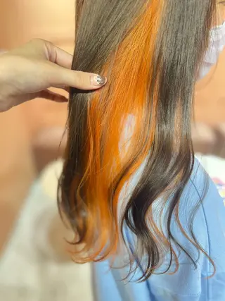 ロング 艶髪カラー️🫧 髪質改善特化👒莉子のヘアスタイル