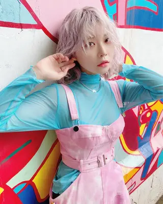 ミディアム パーマ ヘアアレンジ 透明感カラー🌿 グレージュ🐺陽介のヘアスタイル