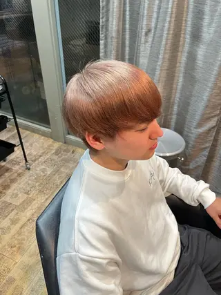 カラー 長岡　昂志 2月空きありますのヘアスタイル