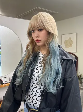 ロング カラー 小林 美咲のヘアスタイル