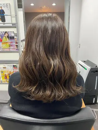セミロング 平田 広大のヘアスタイル
