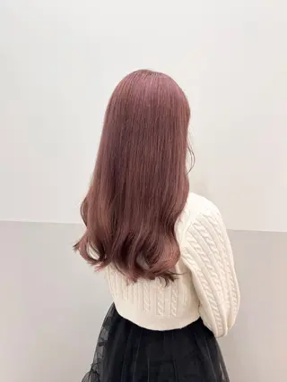 ロング カラー ヘアアレンジ 似合わせレイヤー/ 美髪縮毛矯正/ミナエのヘアスタイル