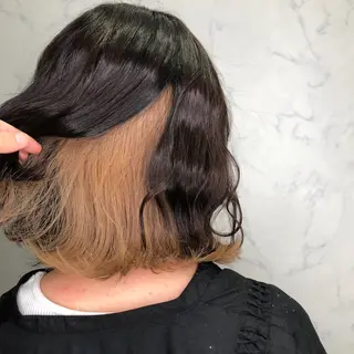 ミディアム カラー 松原 歩👩🏼のヘアスタイル