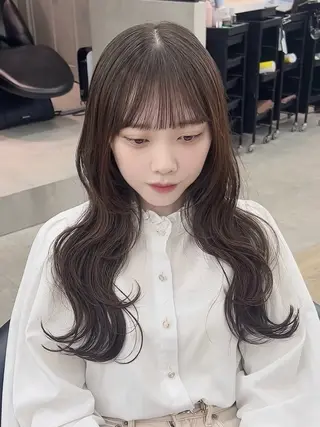 ロング カラー ヘアアレンジ 巻きラク♡レイヤー 🦢こころのヘアスタイル