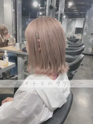 ミディアム カラー 🫧渋谷美容師 たくみ🫧のヘアスタイル