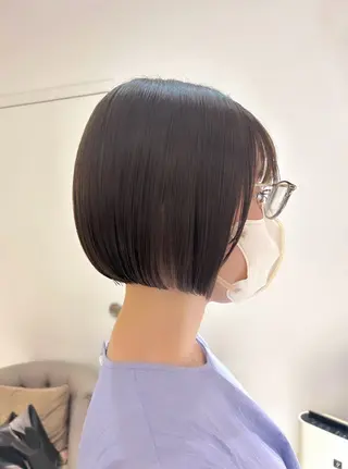 ショート 吉水 彩乃 /ボブ/艶感カラーのヘアスタイル