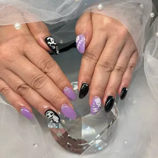 ネイル ハイビスカス ネイルサロンのネイルデザイン