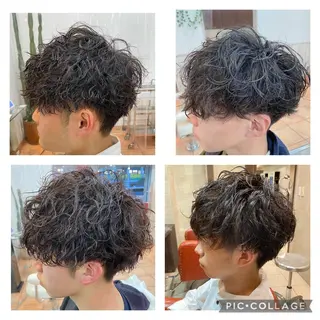 ショート カラー特化 横川　翔希のヘアスタイル