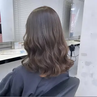 セミロング カラー 🩰透明感カラー♡ UTA🩰のヘアスタイル