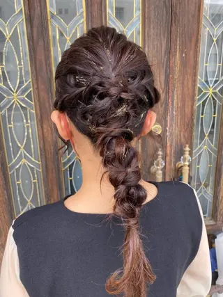 ヘアアレンジ 山西 真琴のヘアスタイル