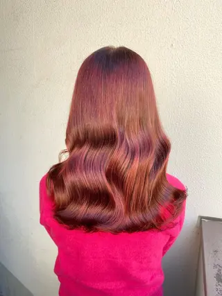 ロング カラー エフェクトブリーチ 🌟前澤啓太朗のヘアスタイル