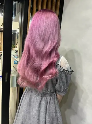 セミロング 当日予約OKカット モデル濱川響太のヘアスタイル