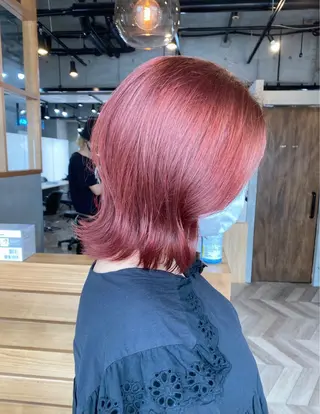 ミディアム カラー MA RIのヘアスタイル