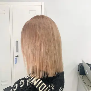 ミディアム カラー 赤みゼロ/透明感 カラー🌿KANTAのヘアスタイル