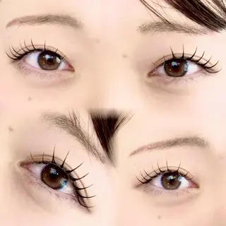 マツエク・マツパ Chill&Eye NANARIのマツエク・マツパデザイン