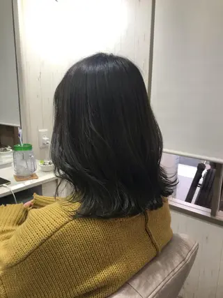 ミディアム ネモトメイナ🌿 今月末で退職しますのヘアスタイル