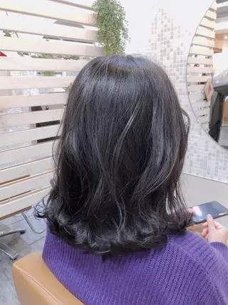ミディアム カラー 似合わせ🩰✨ 二階堂昌恵のヘアスタイル