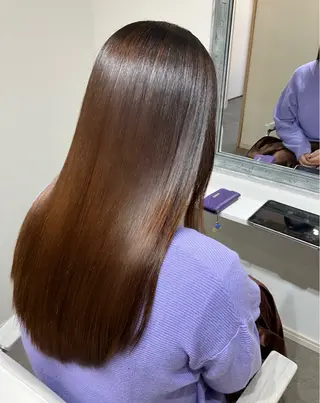 ロング 髪質改善 moriのヘアスタイル