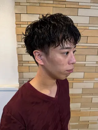 メンズ 三牧 烈々のヘアスタイル