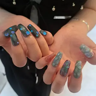 ネイル Nail mood デザイン持ち込みokのネイルデザイン